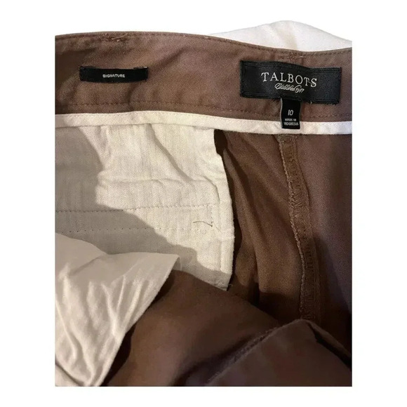 Talbots‎ Signature Women’s Size 10 in Brown - Picture 2 of 2